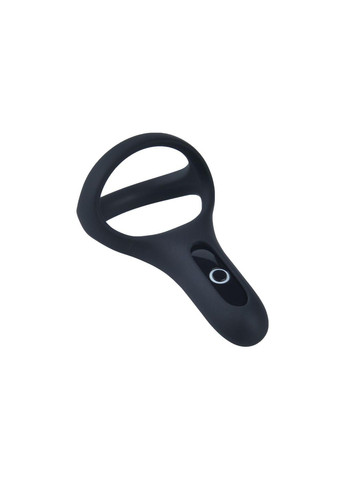 Двойное эрекционное кольцо Magic Motion Fun Town Rise Black, управление со смартфона No Brand (303902623)