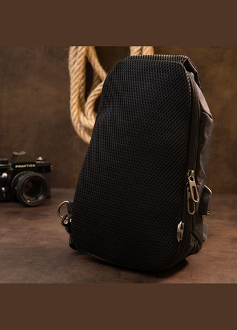 Эргономичный рюкзак через плечо с кодовым замком текстильный 20553 Vintage (303710439)