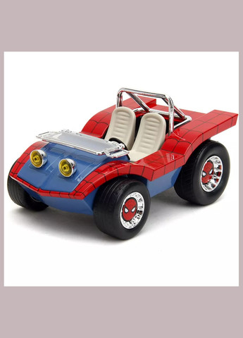 Автомодель Marvel Мстители Багги с фигуркой Человека Паука 1:24 (365151) Jada (330057590)