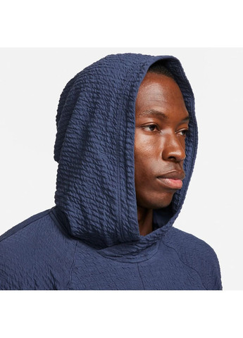 Худі чоловіче Ny Df Texture Po Blue Nike (364662867)