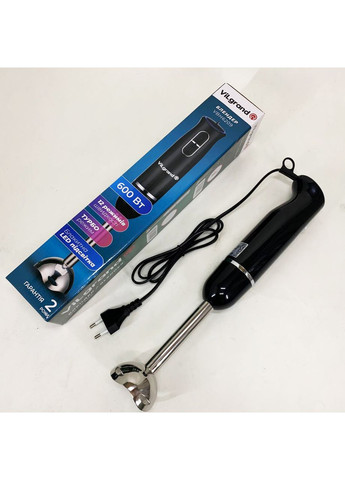 Блендер VBH6209. Колір: чорний Vilgrand (364665591)