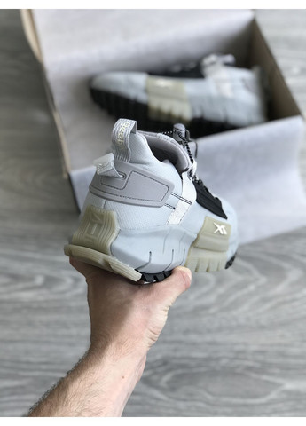 Кросівки жіночі Reebok Zig Kinetica Edge Grey Black | Рібок Зіг Кінетіка Едж сірі чорні No Brand сірі демісезони (363026444)