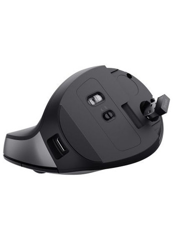 Мышка (25145) Trust Bayo 2 Ergonomic Wireless/USB-A Black (366649791)