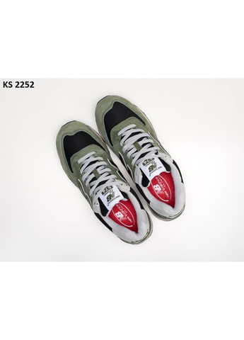 КРОССОВКИ ЖЕНСКИЕ NEW BALANCE 574 GREEN BLACK НЬЮ БЕЛАНС 574 No Brand серые демисезоны (368862409)