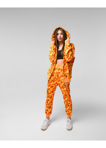 Худі жовтий Bape A Bathing Ape x PUBG Shark Yellow Camo Full Zip Hoodie Mens (356677663)