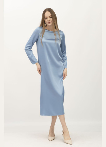 Синя ділова сукня Lesia однотонна