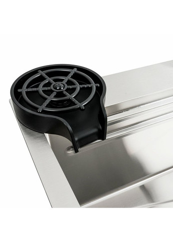 Кухонная мойка 75*45G сатин Handmade "Водопад" полная комплектация Platinum (336937288)