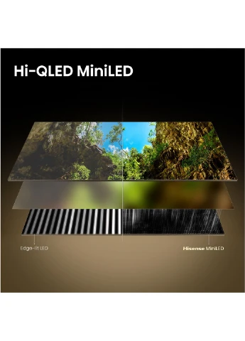 Телевізор HISENSE 85E8S 85" 4K UHD QLED Mini-LED Smart TV VIDAA U9 No Brand (395661337)