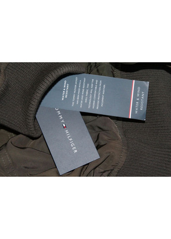 Оливкова (хакі) демісезонна куртка чоловіча, розмір xxl Tommy Hilfiger