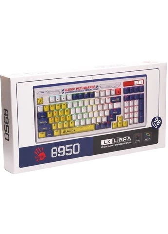Клавиатура Bloody B950 RGB Warrior Blue A4Tech (323110078)