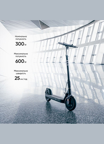 Електросамокат Black 9", 300(600)W, 7.8Ah, 30km, 25km\h, 20%, NFC, App,15kg OKAI ES10-NEON Lite (342722293)