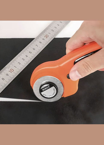 Дисковий розкрійний ніж для різання тканини 45 мм. No Brand (334877811)