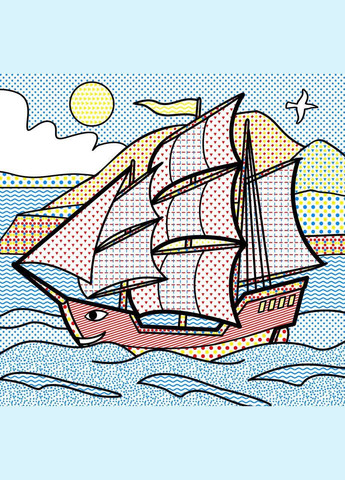 Водные раскраски. Корабли Кристал Бук (316084336)