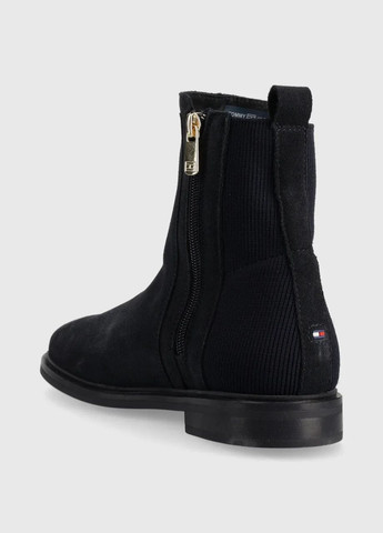 Замшеві черевики Tommy Hilfiger th essentials flat boot (292601390)