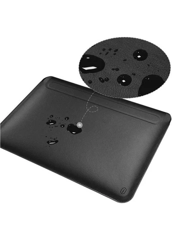 Чохол-кишеня Skin Pro II Leather Sleeve для MacBook Air 15" (2023-2025) Black [159611] WIWU (399208812)
