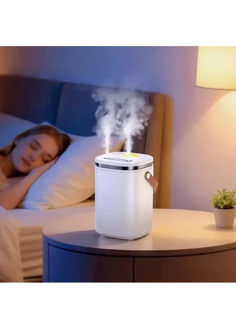 Зволожувач повітря HX35 Mist 2L double spray humidifier Білий Hoco (400431319)