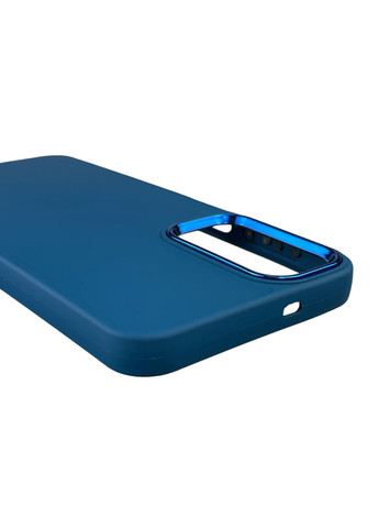 Чехол для Galaxy M13 4G (SM-M135) с защитой на камеры с микрофиброй на самсунг м13 4г синий Samsung (366022002)