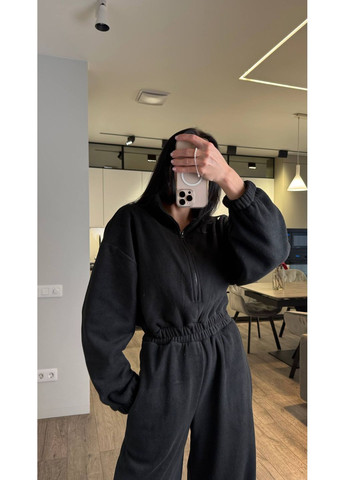 Теплий комбінезон з флісу— must-have цього сезону 😍 Luna чорний