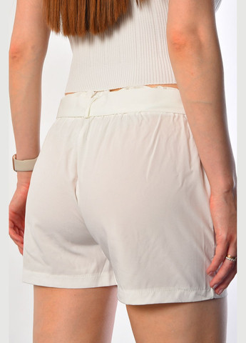 Шорты женские белого цвета Let's Shop (298283367)