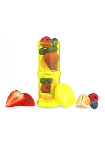 Контейнер для хранения продуктов 2 шт 100 мл Желтые (24888) Twistshake 2 шт 100 мл Жовті (366156715)