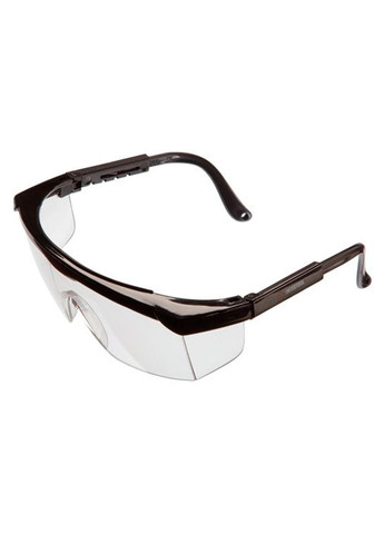 Окуляри захисні полікарбонат прозорі для будівельних робіт із захистом від механічних пошкоджень Intertool (361447143)
