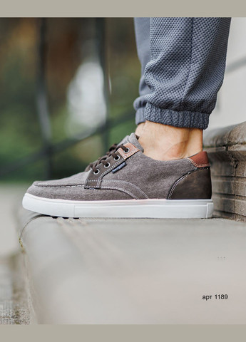 Темно-сірі кеди чоловічі casual step dark grey No Brand