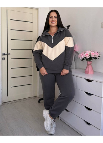 Теплый женский костюм с начесом No Brand (362209245)