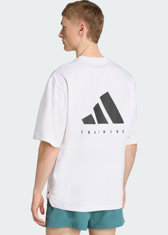 Біла футболка power oversize adidas
