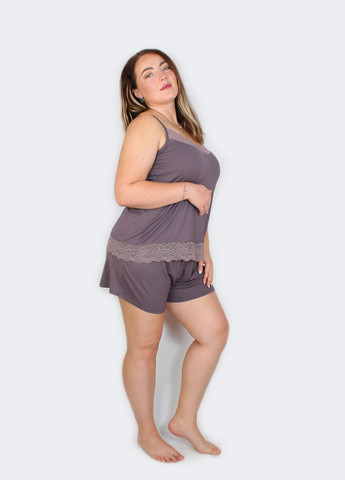 Кавова всесезон піжама жіноча NEL