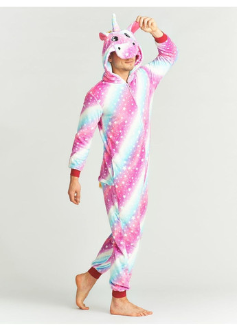 Піжама кігурумі чоловіча Галактичний Єдиноріг S (145-155 см) Jamboo (369669106)