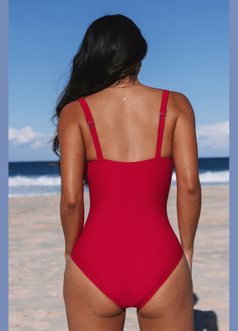 Красный летний купальник CUPSHE