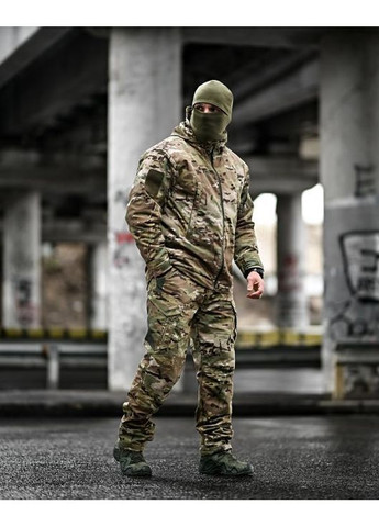 Армійський чоловічий зимній костюм Rip-stop мультикам Freedom