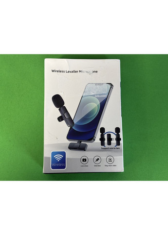 Микрофоны петличные 2 шт Lavalier безпроводные USB Type-C или Lightning No Brand (351371619)