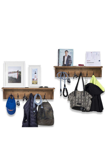 Вішалка для одягу з дерева Кітченер мускат (ВДО-001307) No Brand (327846191)