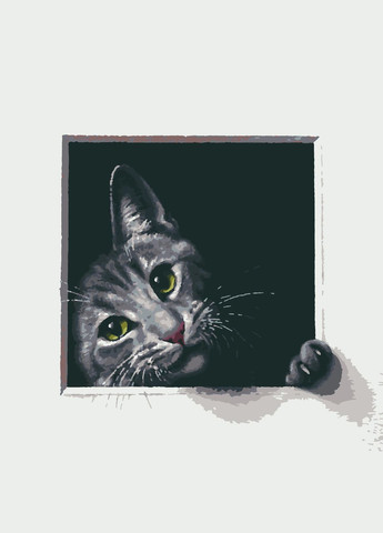 Комплект картин по номерам Пушистые друзья (ITR-023) 2 шт. Riviera Blanca (303135712)