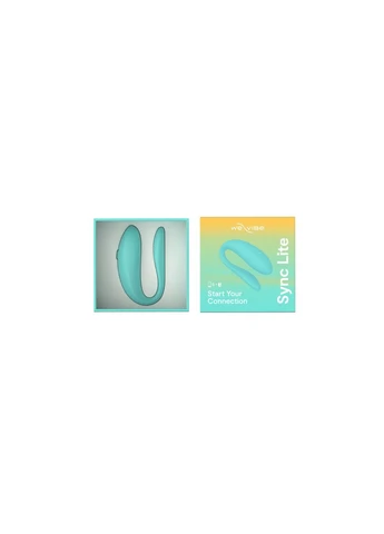 Смарт-вібратор для пар Sync Lite Aqua, 10 віброрежимів, можна поєднувати з проникним сексом We-Vibe (385657884)