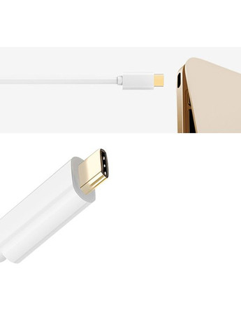 Переходник USB 2.0 TypeC --> HDMI V1.4b белый Ugreen (314779156)