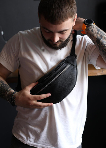 Бананка из натуральной зернистой кожи Vishnya (317734935)