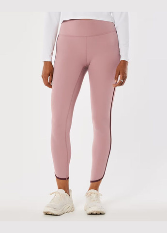 Розовые демисезонные леггинсы - лосины gilly hicks hc9707w Hollister