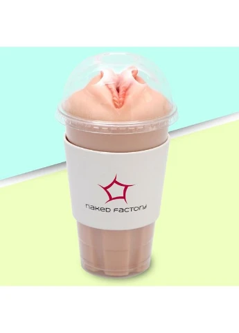 Мастурбатор-вагіна Cup Sleeve V–4, наскрізний - CherryLove Naked Factory (389902340)