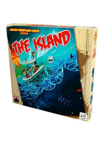 Настольная игра "The Island Выжить! Побег с Атлантиды" 6х32,5х30 см Games7Days (289465423)