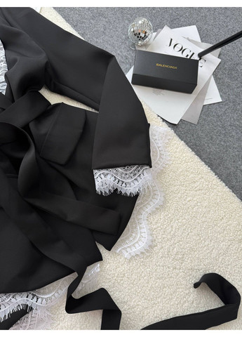 Жіночий елегантний жакет з мереживними акцентами No Brand (373321162)