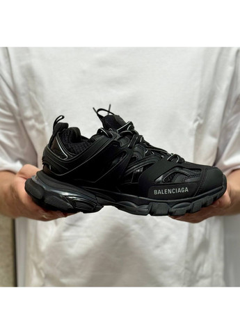 Черные демисезонные кроссовки balenciaga track black 542023 w No Brand