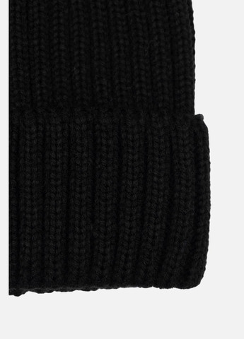 Шапка для дівчинки колір чорний ЦБ-00262992 Yuki (307793788)