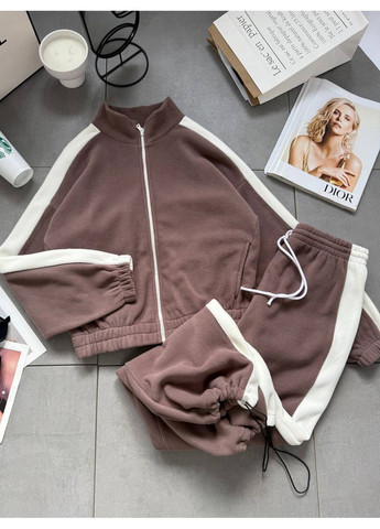 Теплий спортивний костюм з лампасами No Brand (365639366)