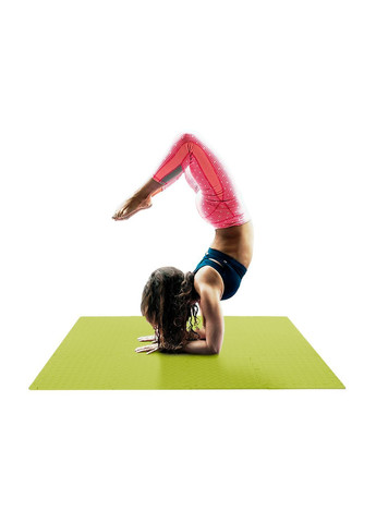 Татамі мат SwallowTail (60х60 см) пазл хвіст ластівки жовтий EasyFit (362034982)