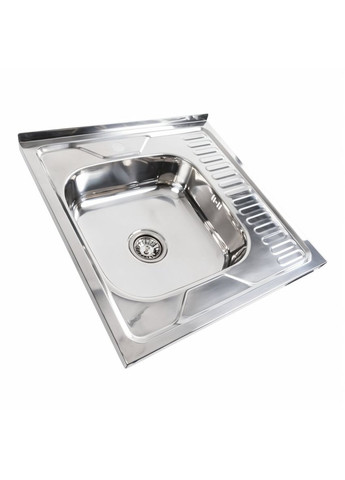 Кухонная мойка из нержавеющей стали ПОЛИРОВКА 6060 L (0,7/160 мм) Platinum (336932396)
