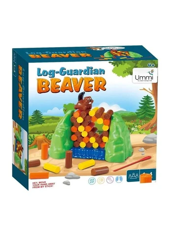 Настольная игра Log-Guardian Бобер 26,3x26,3x11,1 см Дерево Пластик для 2-4 игроков No Brand (402119062)