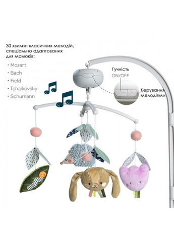 Музичний мобіль колекції Садочок у місті – Природа Taf Toys (331174353)