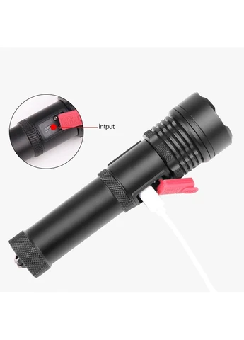 Тактический аккумуляторный фонарь BL X72 P90 / Ручной светодиодный фонарь на аккумуляторе Bailong (372815717)